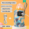 Portable USB Baby Bottle Warmer - 3-Speed Adjustment for Car and Travel